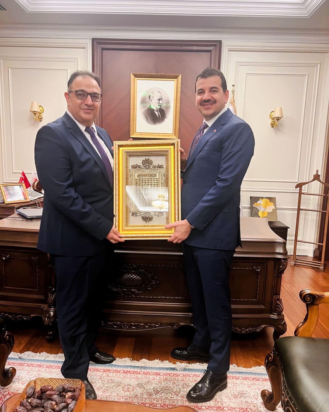 Ümit Özdağ ziyareti